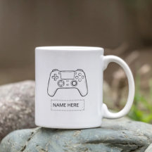 Personalized Gamer Mug
