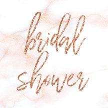 Rose Gold Bridal Shower