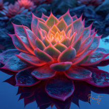 Mesmerizing Succulent in Soft Evening Light