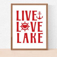 Live Love Lake Design