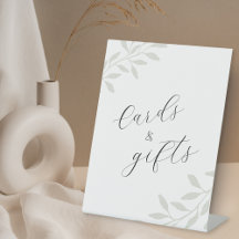 Wedding Tabletop Signs