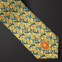 Tulips Floral Ties