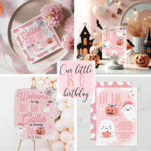 Our Little Boo Halloween Birthday