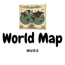 World Map - Mugs