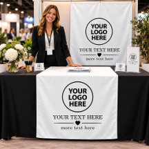 Custom Business Logo Table Runners