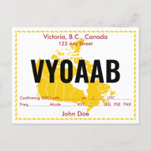 Canadian QSL Cards