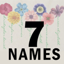 Flower Family (7 names)