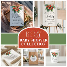 Fresh Market Strawberry Berry Sweet Baby Shower