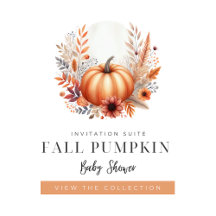 Fall harvest pumpkin