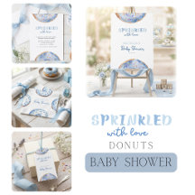 Sprinkled with love donut baby shower Collection