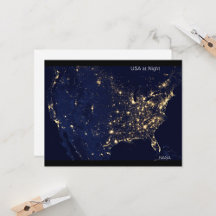 NASA Nightime Earth Images From Space