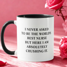 I never asked to be, crushing it