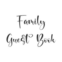 Family Fingerprint Guest Book