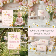 Isn't She ONE-derful | Daisy Girl 1st Birthday