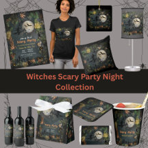 Witches Scary Party Night Collection 