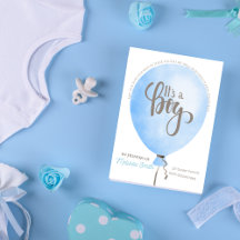 It’s a Boy” Baby Shower Invitation – Psalm 144:12
