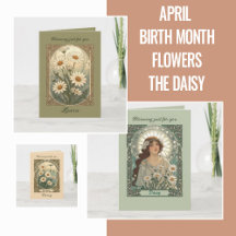 APRIL BIRTHDAYS DAISIES AND SWEETPEAS