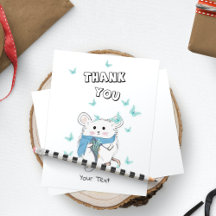 Cute & Personalized Thank You Cards