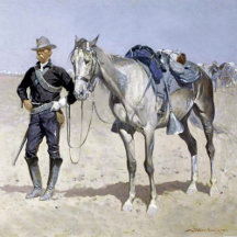 Frederic Remington - Trooper of the Plains