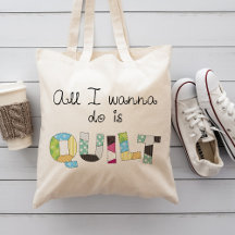 Unique Quilter Tote Bag Collection
