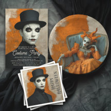 Gothic Haunted Halloween Costume Party