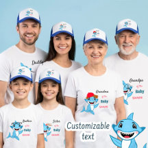 Happy Shark Family