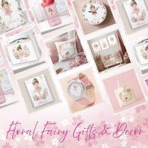 Floral Fairy Gifts and Decor