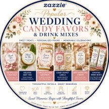 Popular Wedding Candy Favors & Drink Mixes