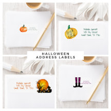 Halloween Address Labels