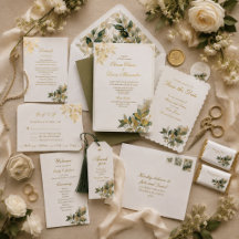 Elegant Eucalyptus Greenery Botanical Garden Gold