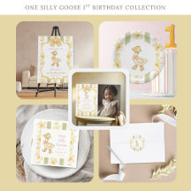 One Silly Goose 1st Birthday Collection