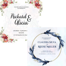 Floral Wedding Theme