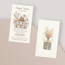 Watercolor Vintage Wildflowers House collection
