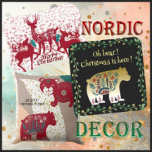  Scandinavian Nordic Christmas Folklore Decor