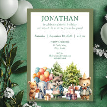 Whimsical Forest Birthday Party Suite