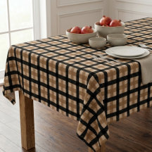 Moody Dark Academia Minimalist Plaid