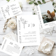 Elegant Minimalist Wedding Collection | 