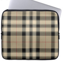 Classic Beige And Black Plaid Series