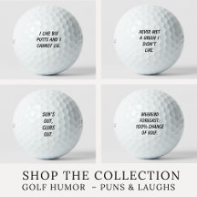 Golf Humor Collection – Puns, Laughs & Golf Balls 