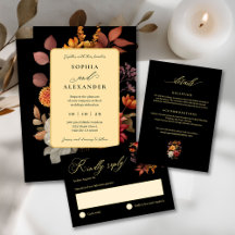 Rust & Bloom Moody Autumn Wedding Collection