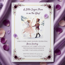 Sugar Plum Nutcracker Baby Shower