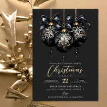 Black and Gold Christmas