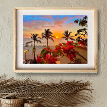 Beach Sunset Posters