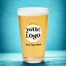Minimalist Logo and Text Business Glass