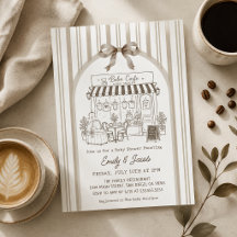 Cafe Bebe Gender Neutral Baby Shower 