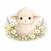 Adorable Sheep Cottage Garden
