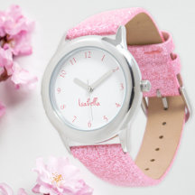 Custom Mens Womens Girls Boys Kids Watches