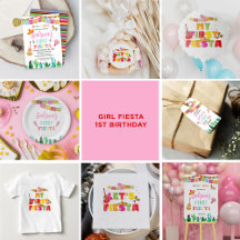 Girl Fiesta Birthday Party Collection