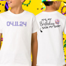 Sign My Shirt