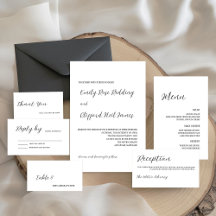 The Minimalist Wedding Collection
